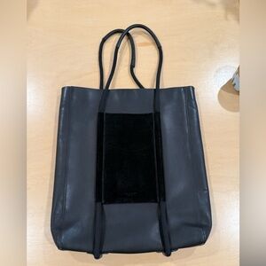 Rag & Bone Black Leather Tote
